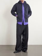 Our Legacy - Rascal Cotton-Jersey Zip-Up Hoodie - Black