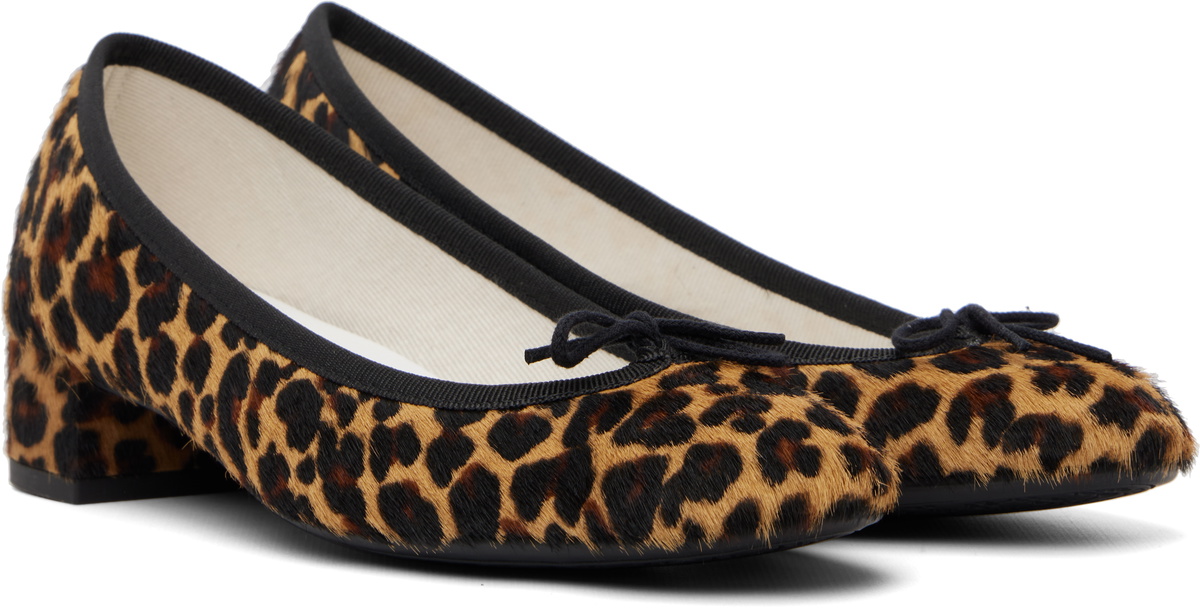 Repetto Brown Camille Rubber-Sole Heels
