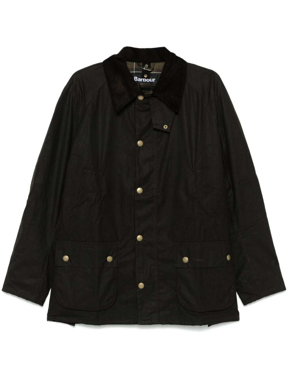 Barbour Gold Standard - Supa-Convertible Padded Quilted Waxed-Cotton Jacket  - Black Barbour