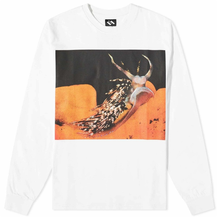 Photo: The Trilogy Tapes Men's Old Man Of The Sea Aeolidiella Long Sleeve in White