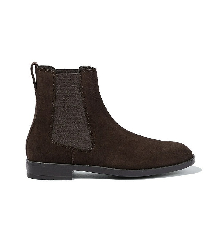Photo: Tom Ford Suede Chelsea boots