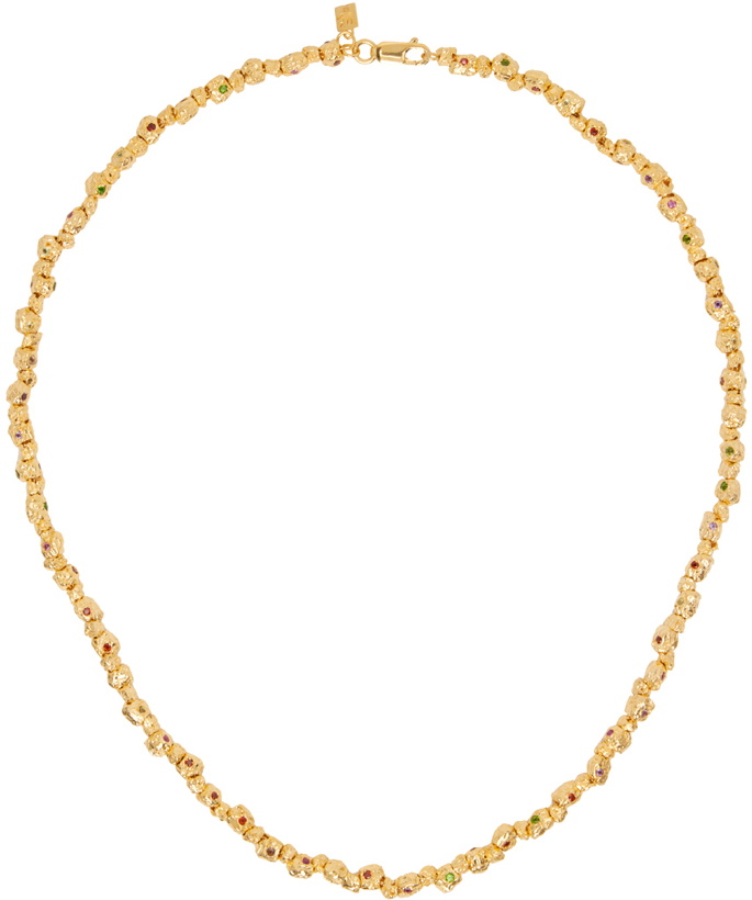 Photo: Veneda Carter SSENSE Exclusive Gold VC025 Necklace