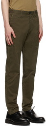 PS by Paul Smith Khaki Tapered Chino Trousers