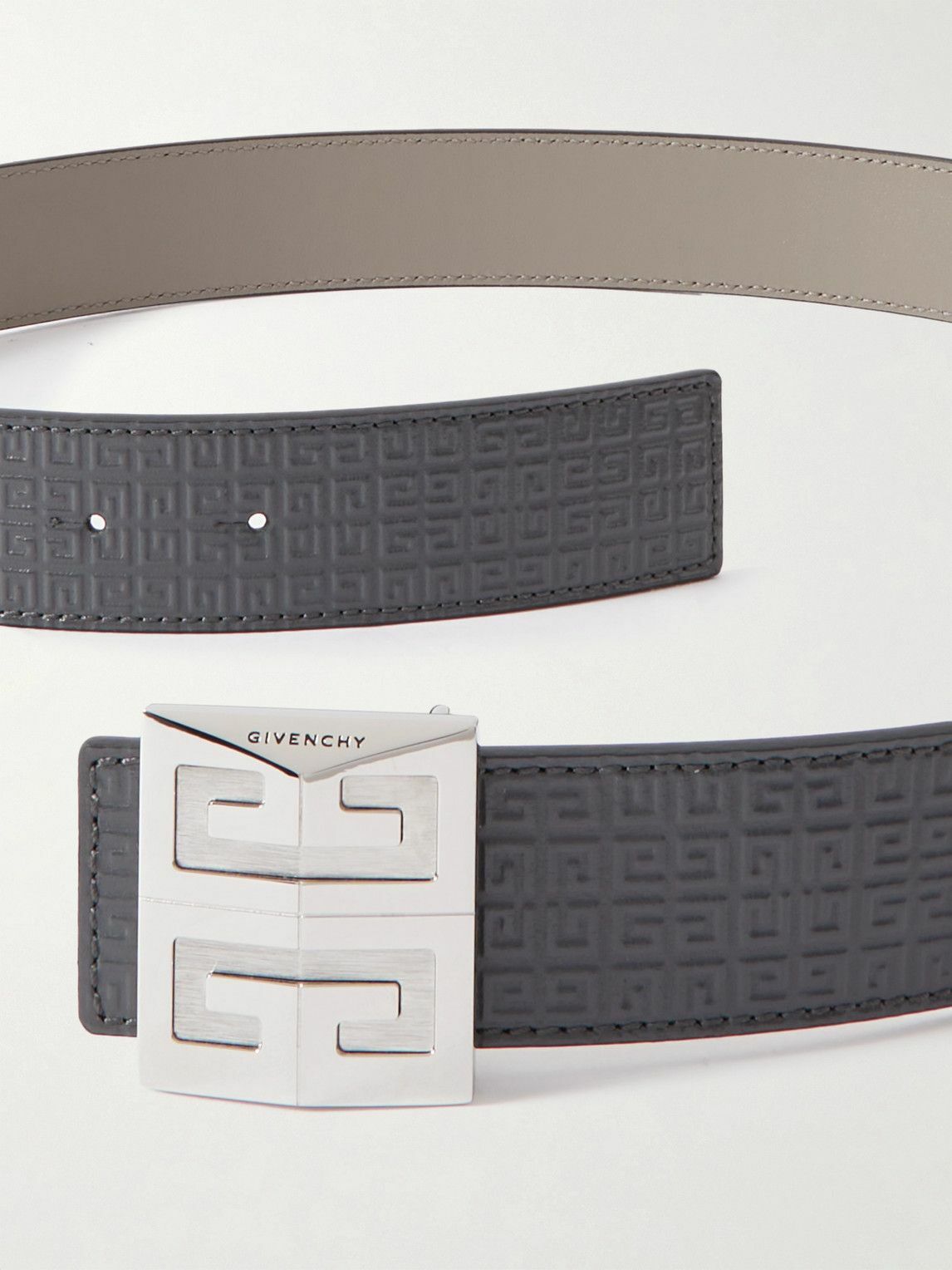 Givenchy 4g Reversible Belt Givenchy 4G Reversible Leather Belt