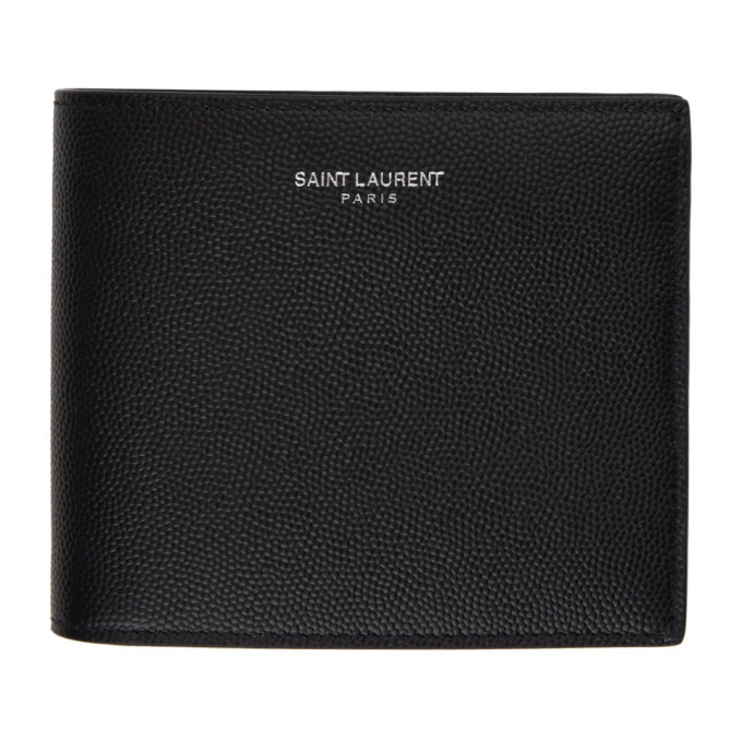 Photo: Saint Laurent Black Removable Panel Wallet