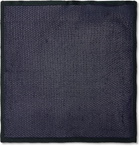 Brioni - Silk Pocket Square - Navy