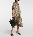 Balenciaga Beach Bag Medium raffia tote bag