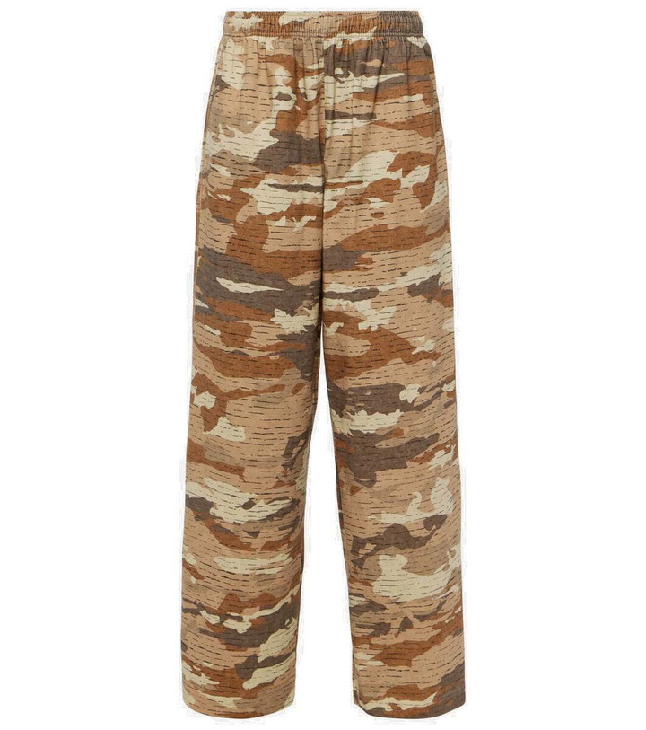 Photo: Acne Studios Fega camouflage cotton sweatpants