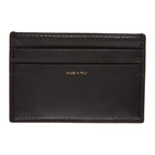 Paul Smith Black and Yellow Brush Stroke Card Holder