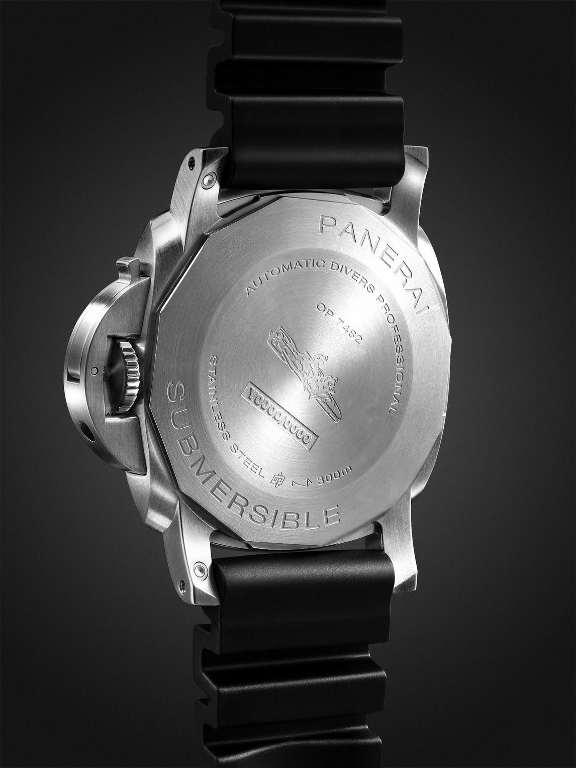 22mm Spring Bar Buckle For Panerai Pre V – Brushed Stainless Steel, Fits Leather & Rubber Straps, 44mm Case