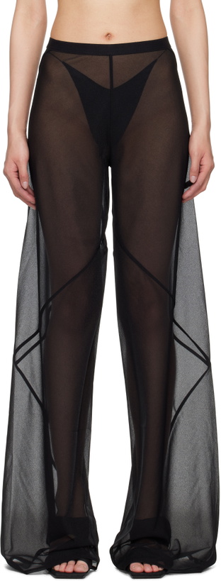 Photo: Rick Owens Lilies Black Hollywood Farrah Bias Trousers