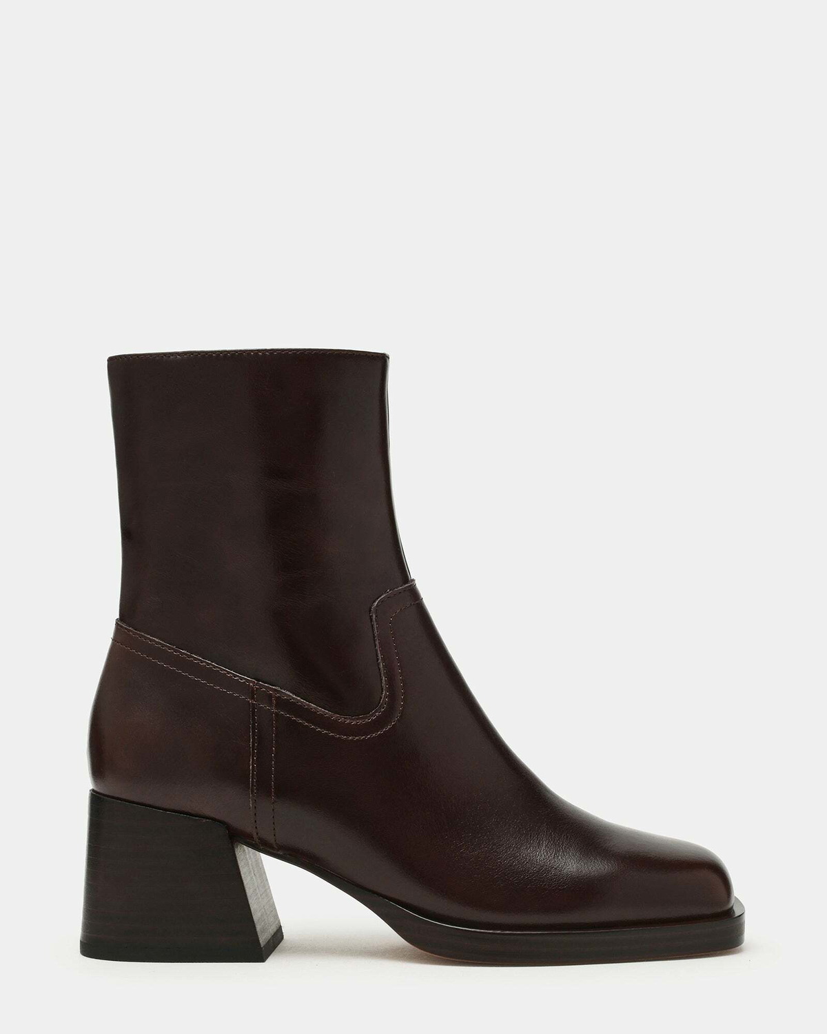 Steve Madden Latches Booties in Brown