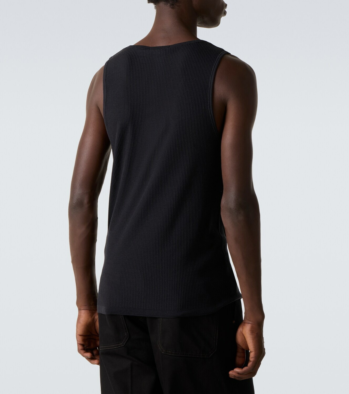 Lemaire Ribbed-knit wool tank top