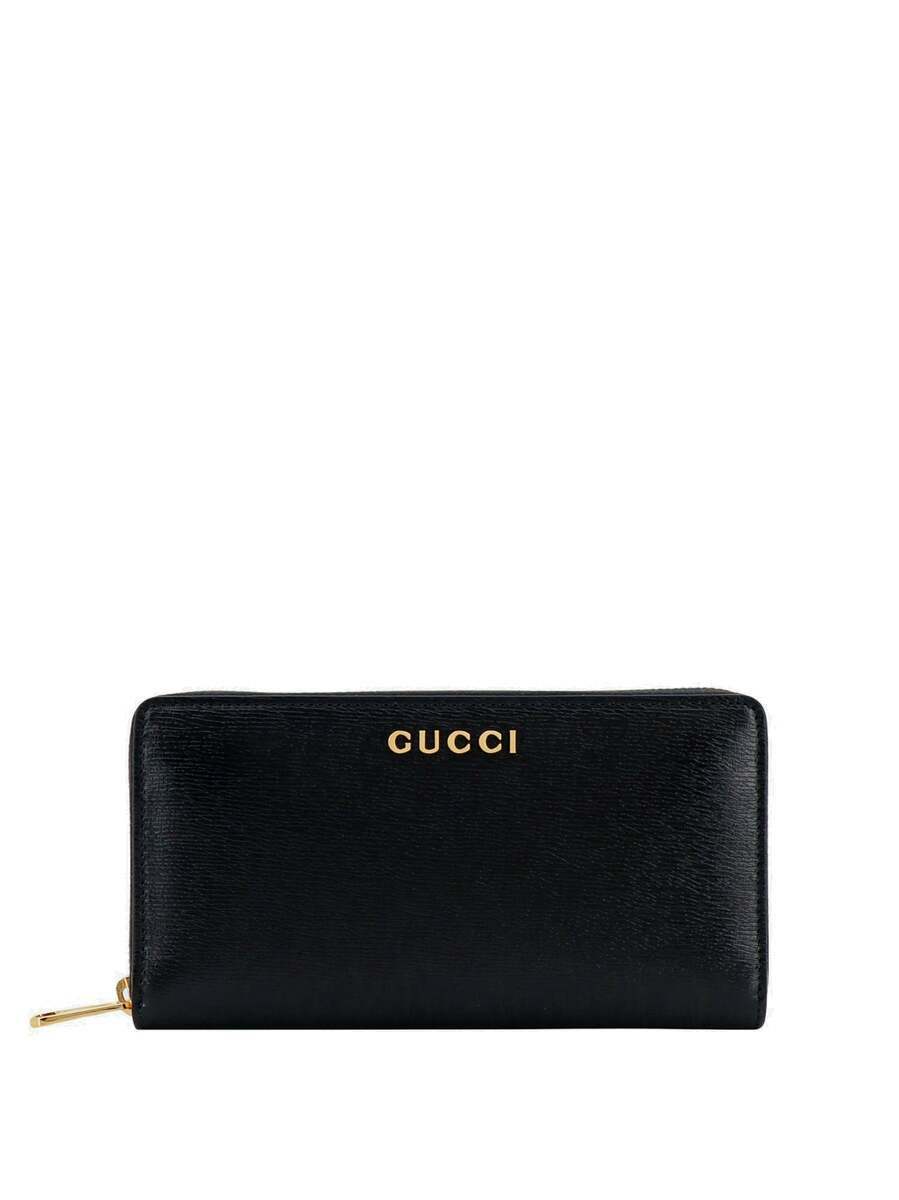 財布・小物その他 GUCCI Woman Wallet Black 739499AABXM 1000 Zip around wallet with bamboo in black leather | GUCCI® US