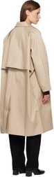 CASEY CASEY Beige Carlyle Trench Coat