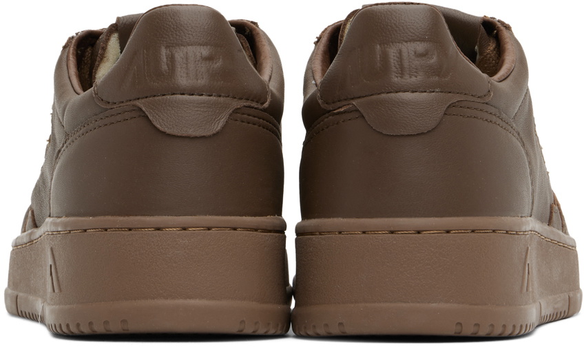 AUTRY Brown Medalist Low Sneakers Autry