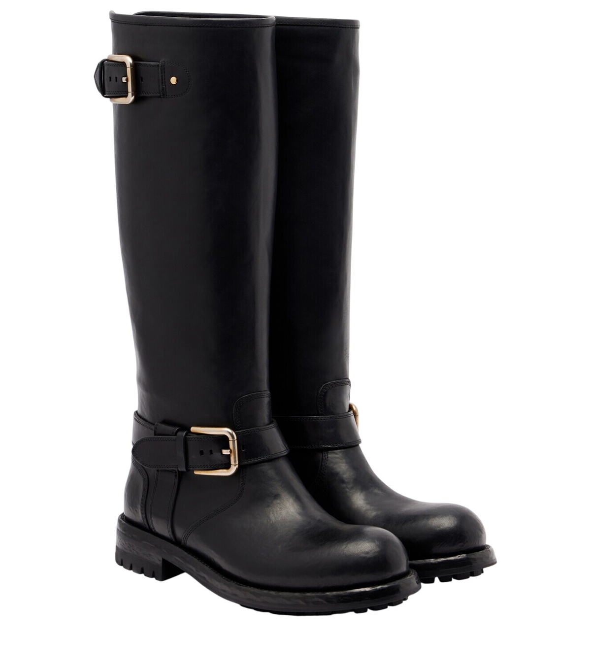 Dolce&Gabbana DG patent leather ankle boots Dolce & Gabbana