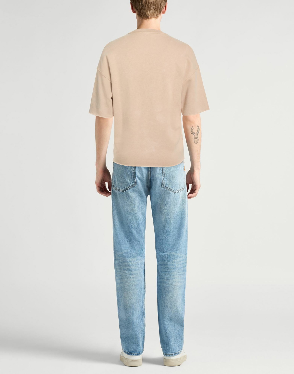 Roberto Collina Mens Sweatshirt in Beige