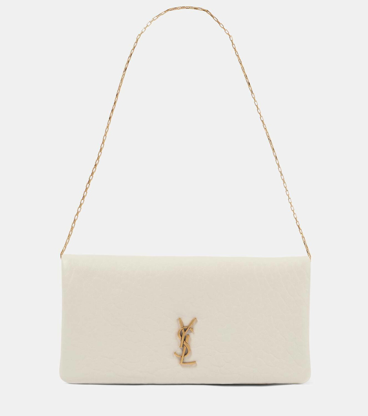 Saint Laurent Calypso Mini leather wallet on chain Saint Laurent