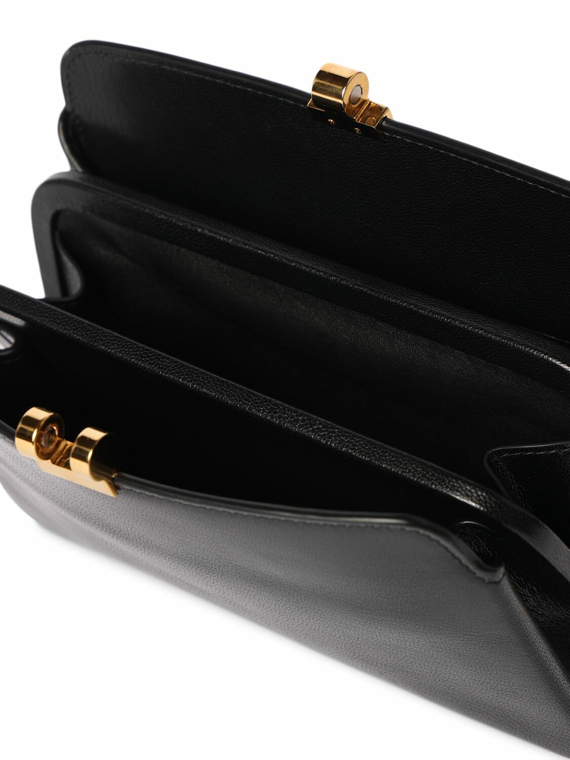 THE ROW Amazon Shiny Kid Leather Clutch The Row