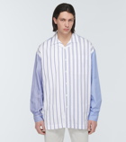 JW Anderson - Striped cotton-blend shirt