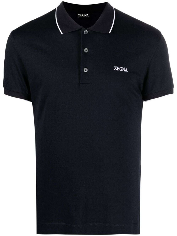Photo: ZEGNA - Stretch Cotton Polo Shirt