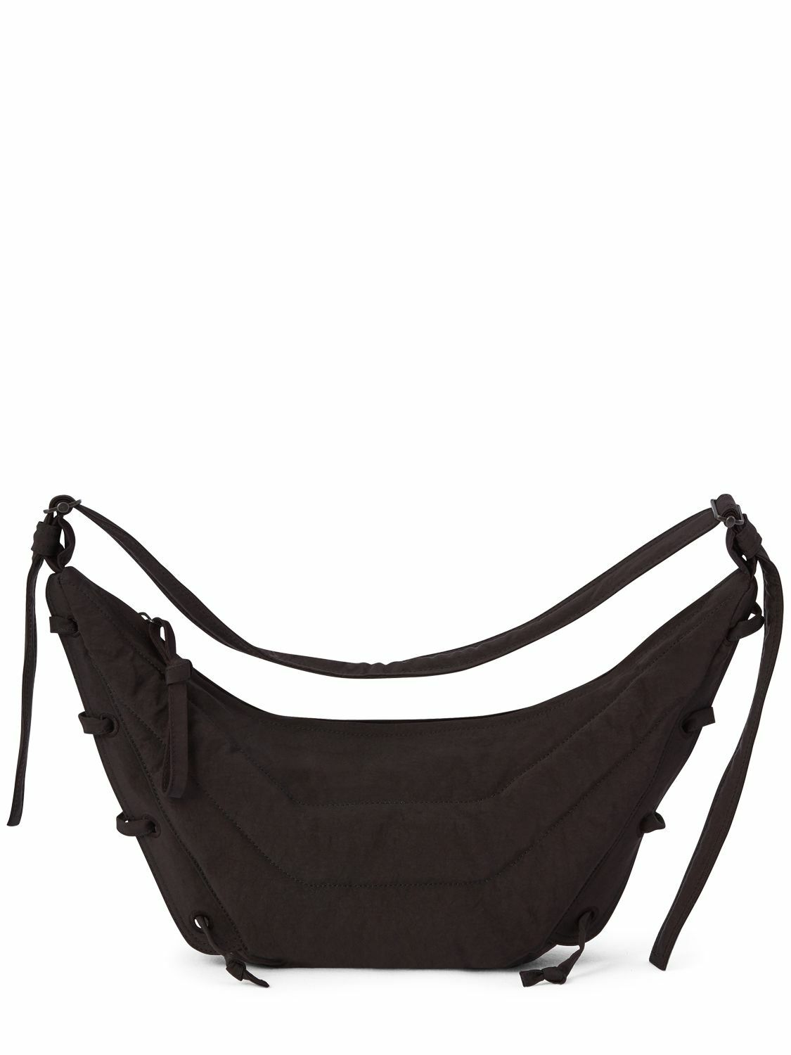 LEMAIRE Small Soft Game shoulder bagブラック