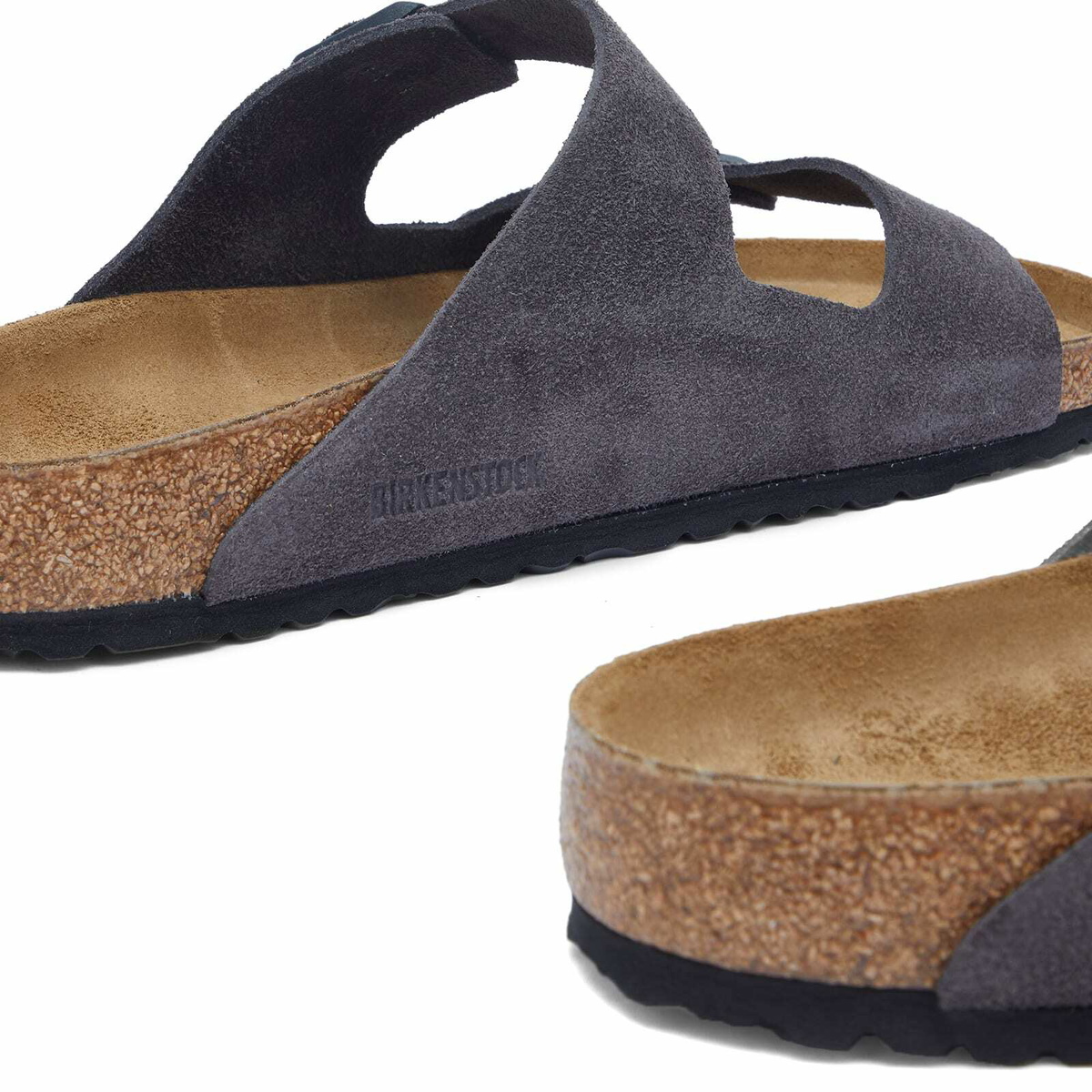 Birkenstock Arizona Soft Footbed. Suede Velvet Gray. Size 42 (Men’s 9-9.5) Birkenstock Men main image 2