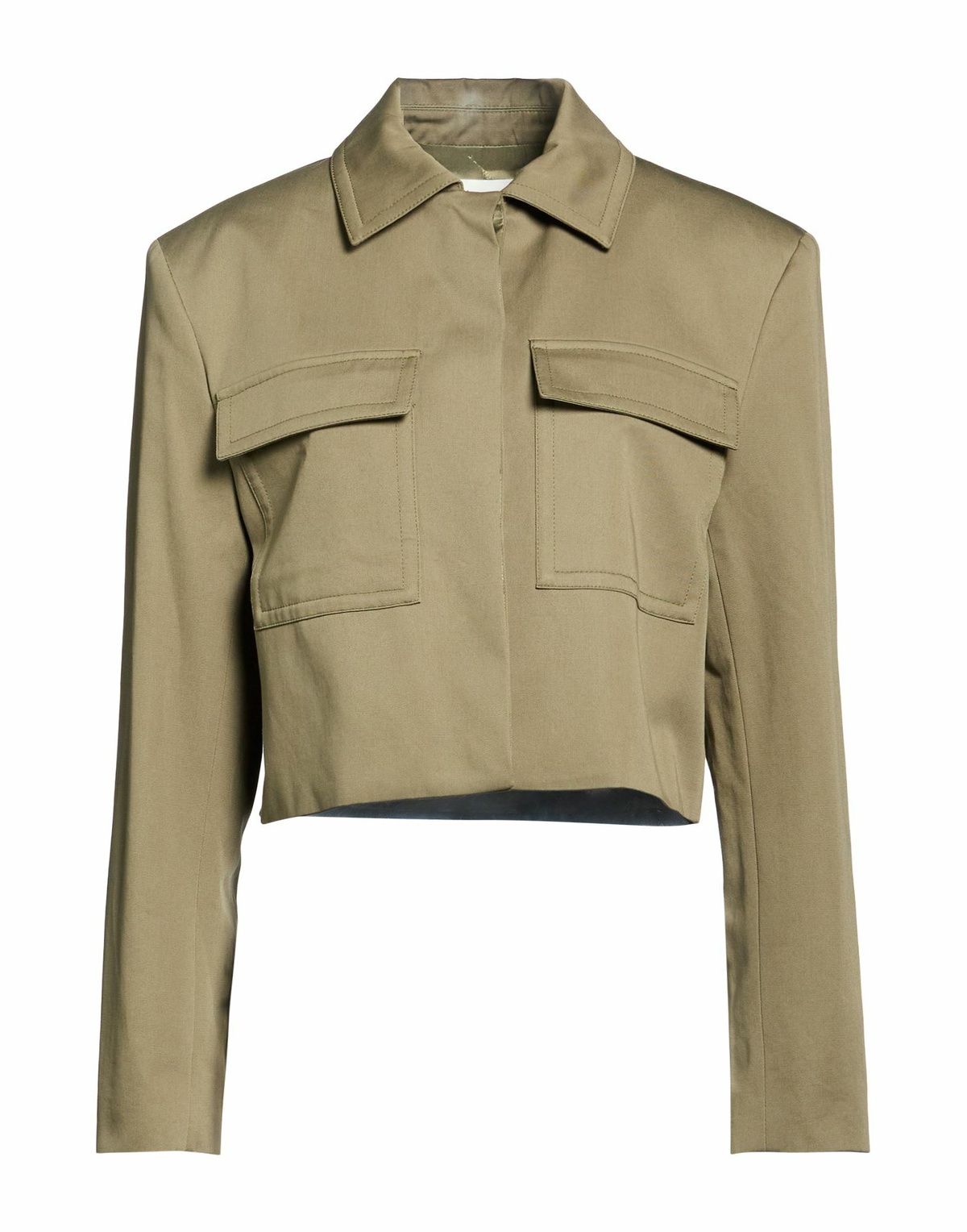 Anine Bing Womens Jacket Military in Green