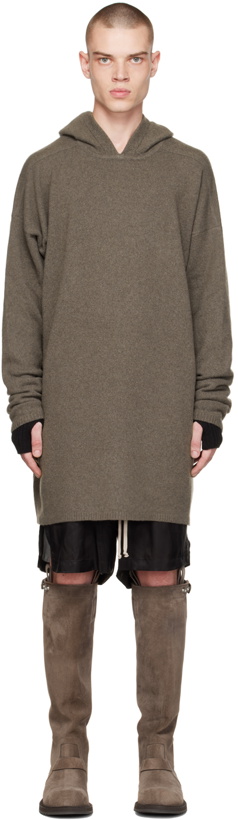 Photo: Rick Owens Gray Tommy Hoodie