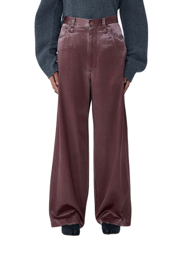 Photo: Issey Miyake Satin Wide-Leg Jeans