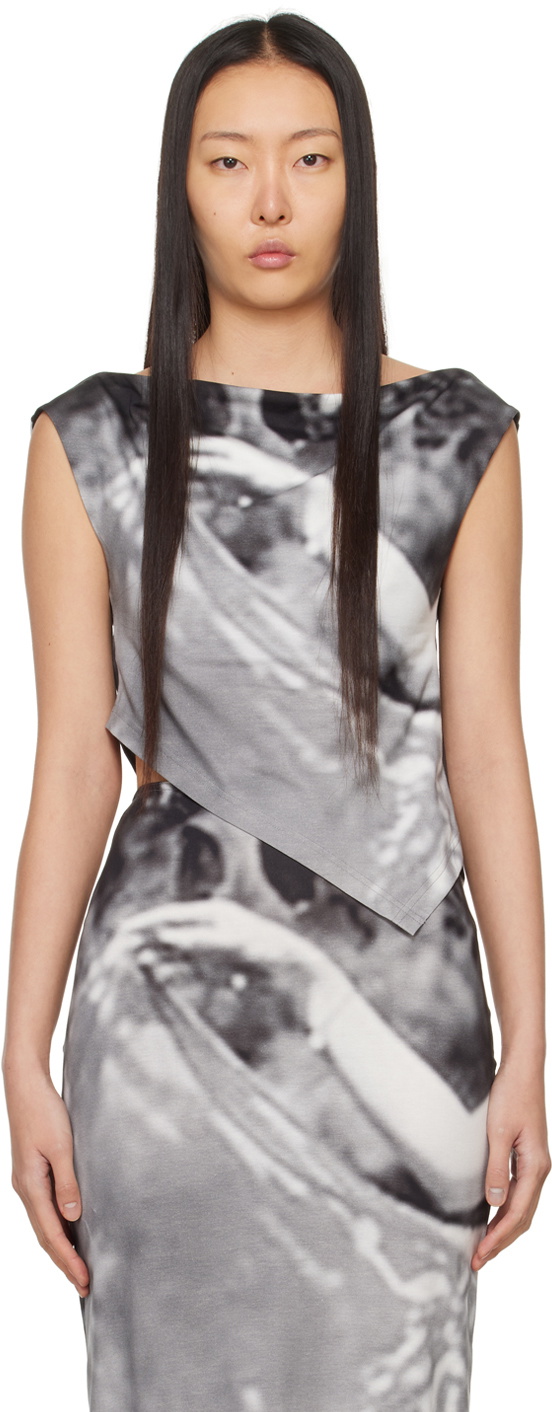ELLISS SSENSE Exclusive Gray Float Tank Top