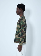 Stüssy Ribbed Long Sleeve Sweatshirt