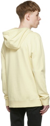 Hugo Yellow Cotton Hoodie