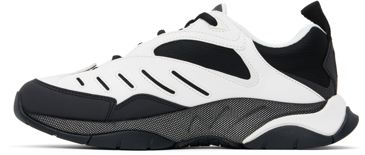 Kenzo White & Black Kenzo Paris X-Trainer Sneakers Kenzo