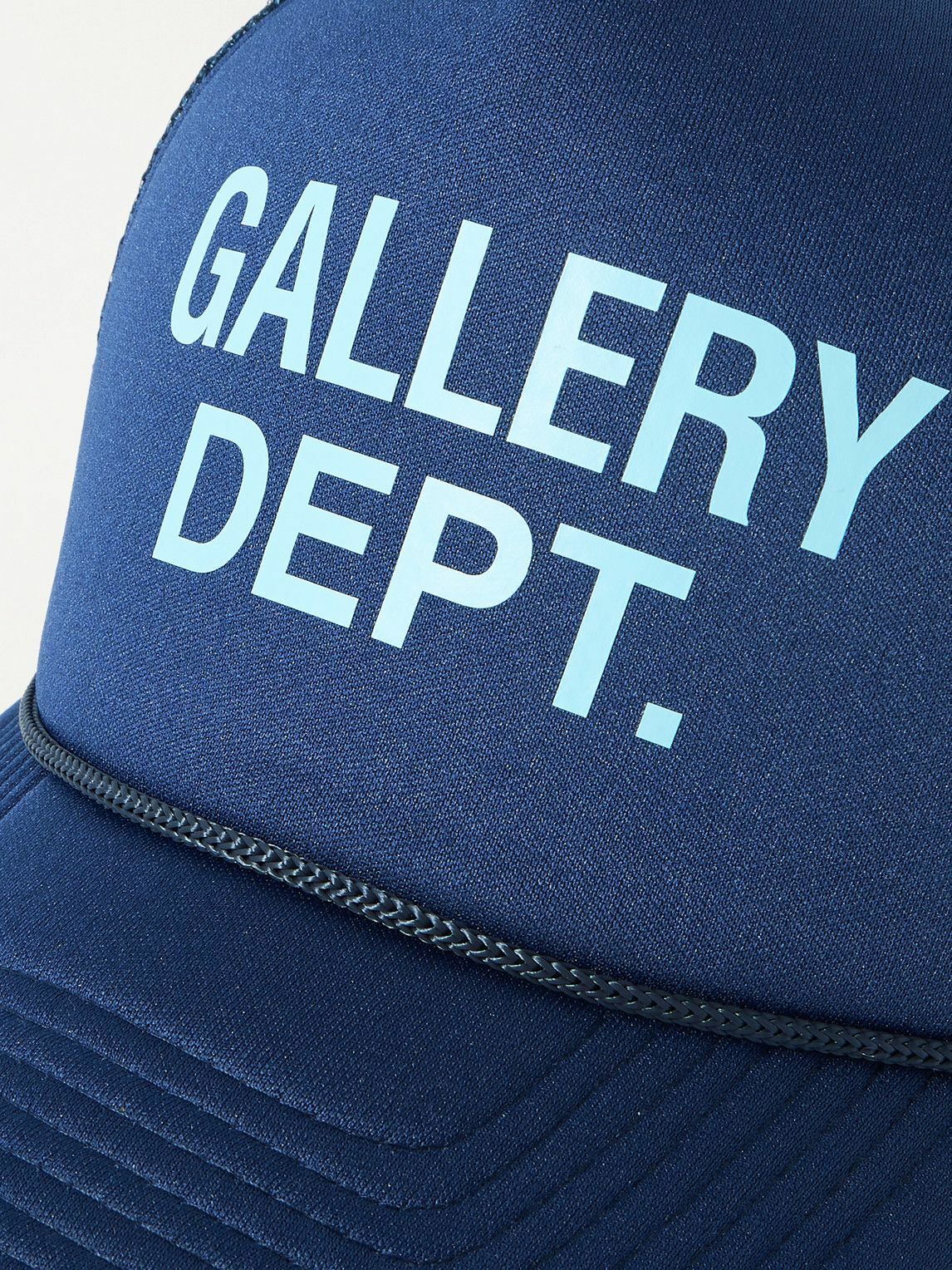 Gallery Dept. - Logo-Print Foam and Mesh Trucker Cap