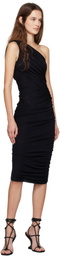 Rick Owens Lilies Black Porterville Amira Midi Dress