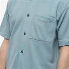 Arpenteur Men's Short Sleeve Coral Shirt in Stone Blue