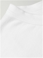 Save Khaki United - Garment-Dyed Supima Cotton-Jersey Henley T-Shirt - White