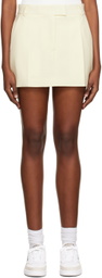 CAMILLA AND MARC Yellow Santiago Mini Skirt