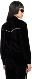 Ernest W. Baker Black Track Jacket