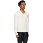 Tom Ford Off-White V-Neck Sweater