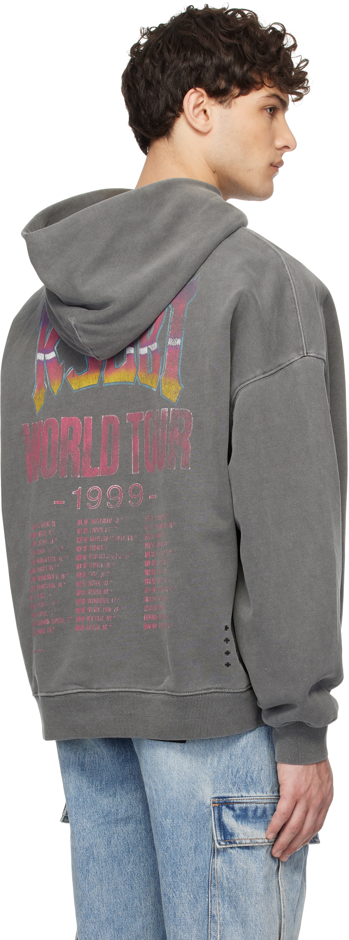 Ksubi Gray Global Ekcess Hoodie