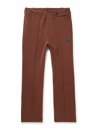 Needles - Straight-Leg Embroidered Crepe Trousers - Brown