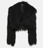 David Koma Shearling jacket
