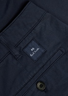 PS Paul Smith Stretch-cotton Chino Shorts Navy