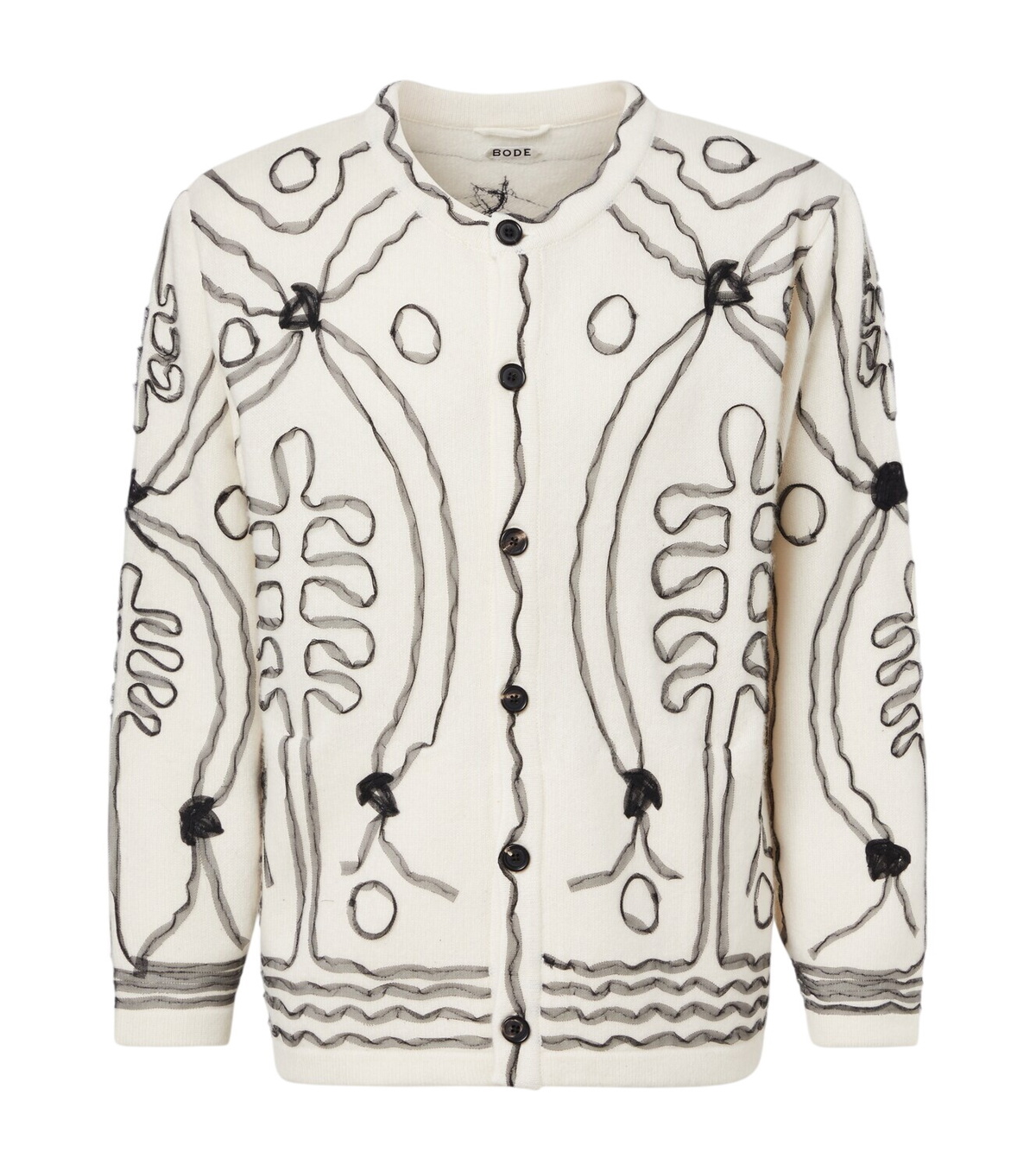 トップス BODE / NOUVEAU FLEUR SHIRT トップス BODE / NOUVEAU FLEUR SHIRT Bode White Embroidered