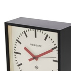 Newgate Clocks AMP Railway Mantel Clock in Red 