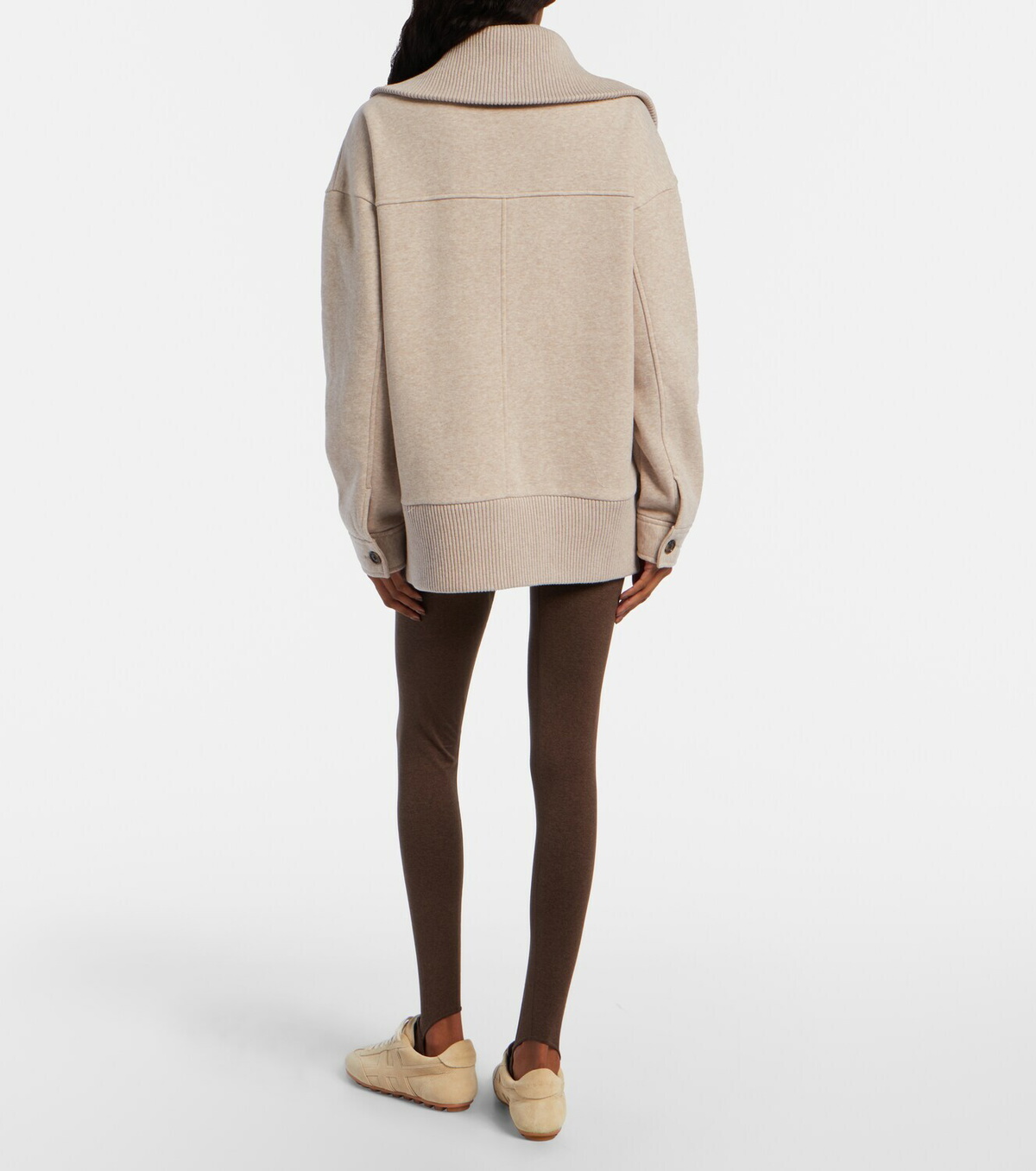 Varley Tammy cotton-blend jersey jacket