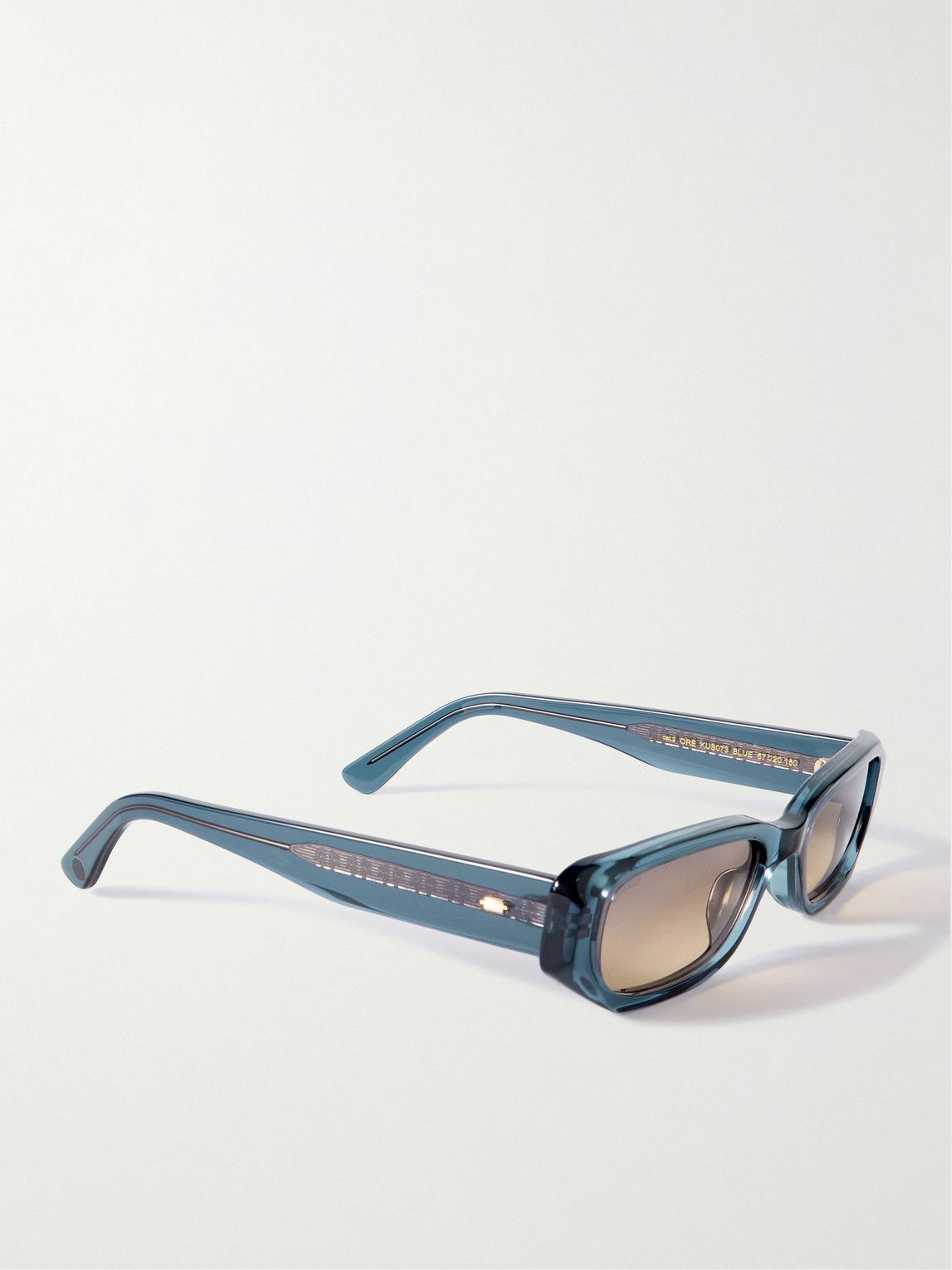 Kimeze - Oré Rectangle-Frame Mazzucchelli Acetate Sunglasses
